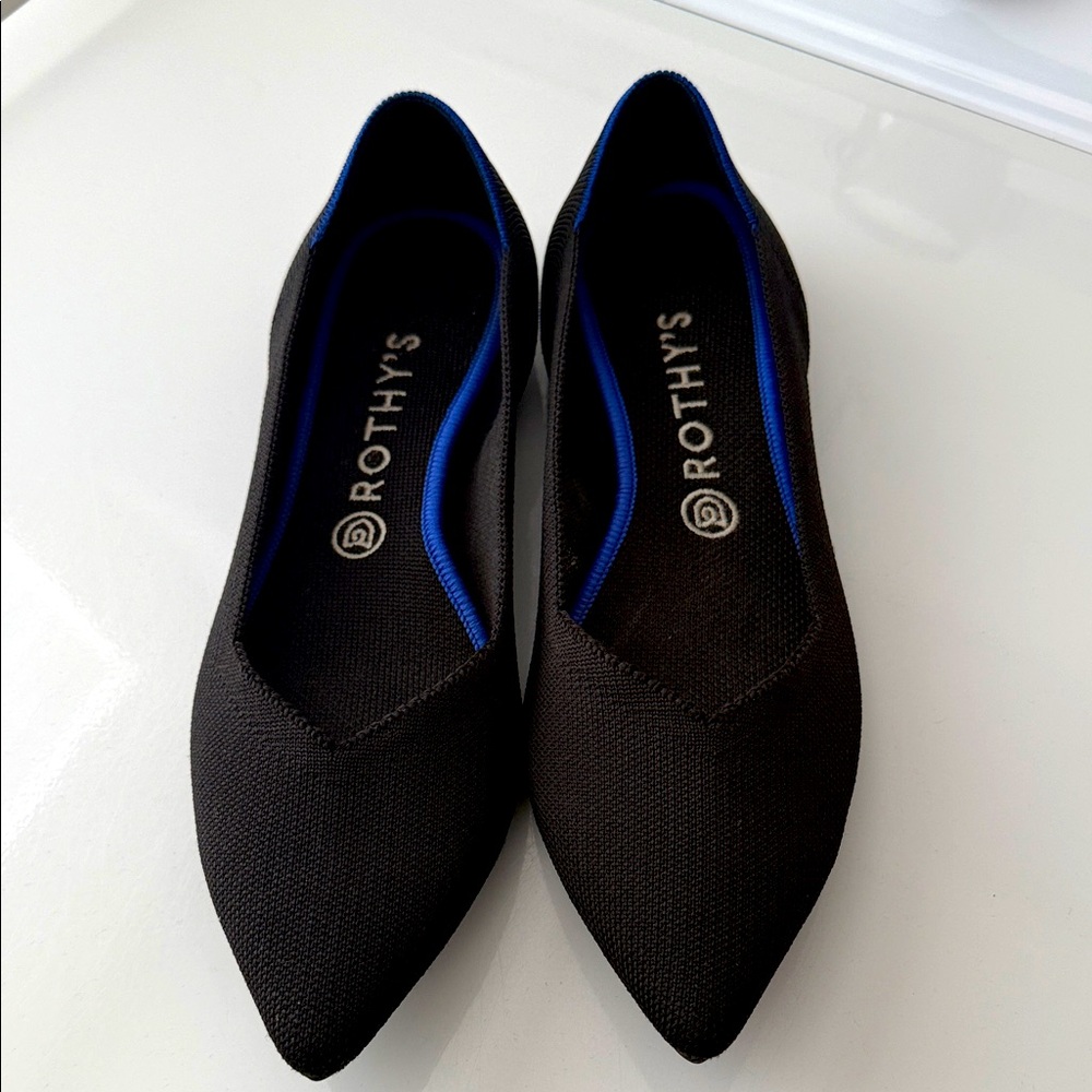 Rothy's Black Flats